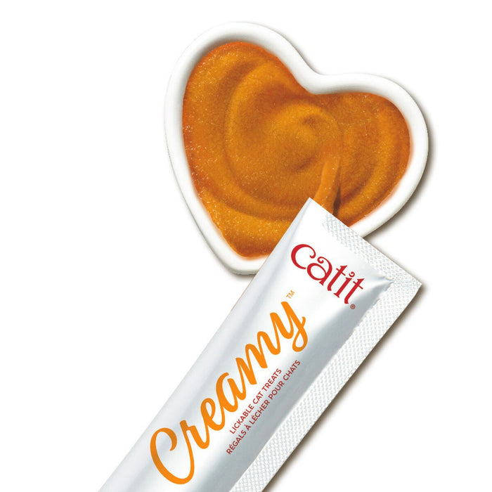 Catit Salmon Lickable Creamy Cat Treats