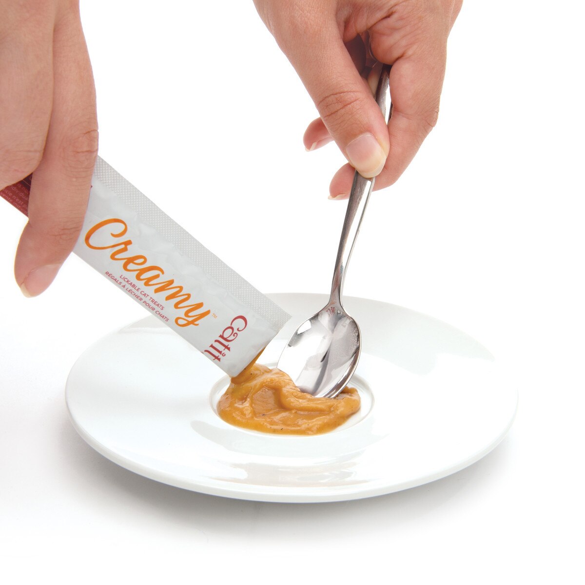 Catit Salmon Lickable Creamy Cat Treats