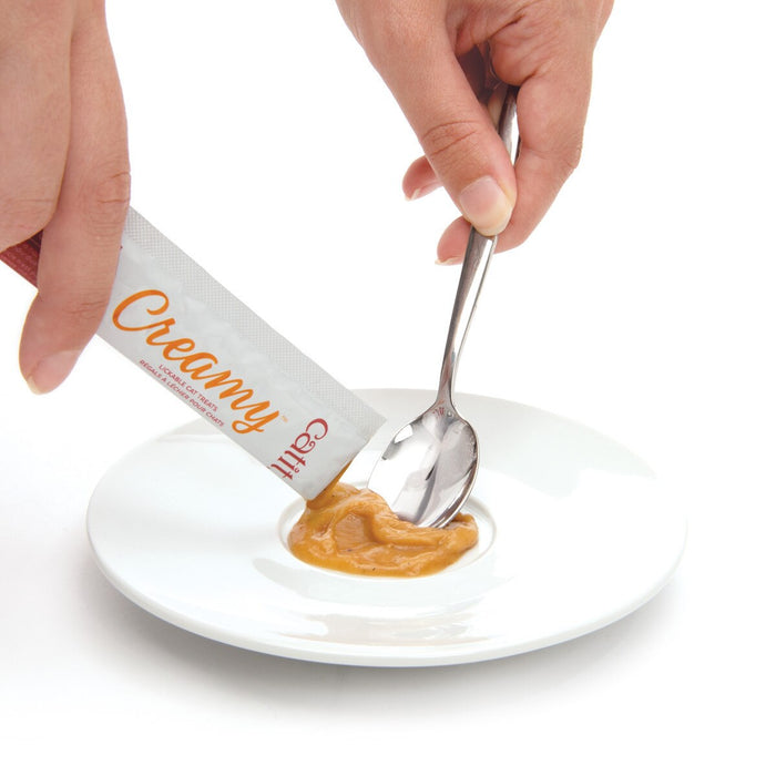 Catit Salmon Lickable Creamy Cat Treats