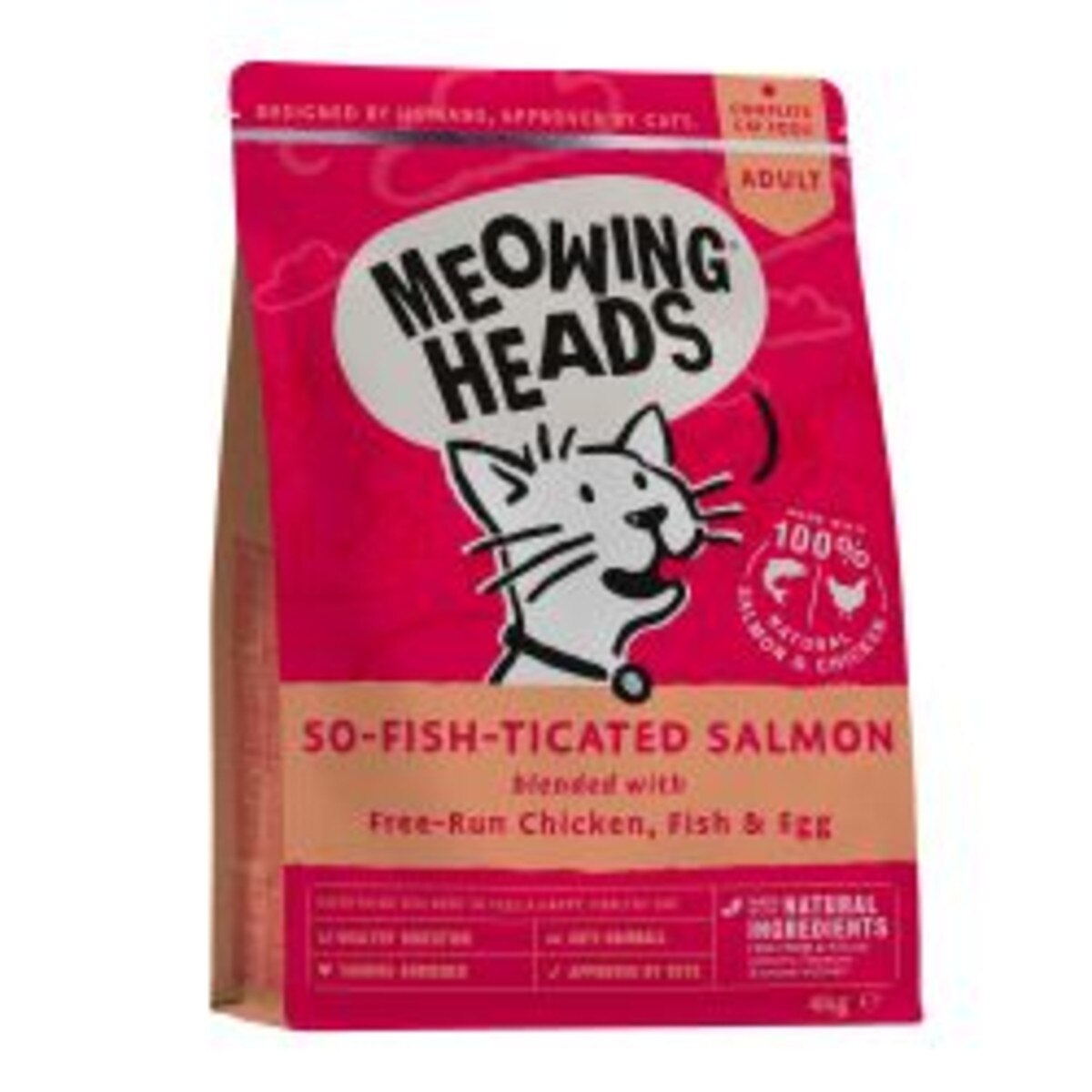 Meowing Heads So-fish-ticated Salmon - 4kg